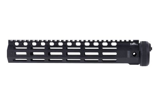 LaRue M-LOK handguard with QD sling swivels.